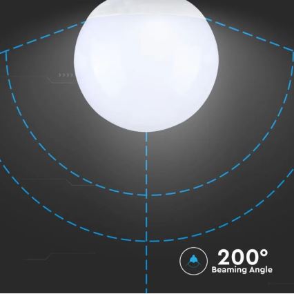 LED glödlampa  SAMSUNG CHIP G120 E27/18W/230V 6400K