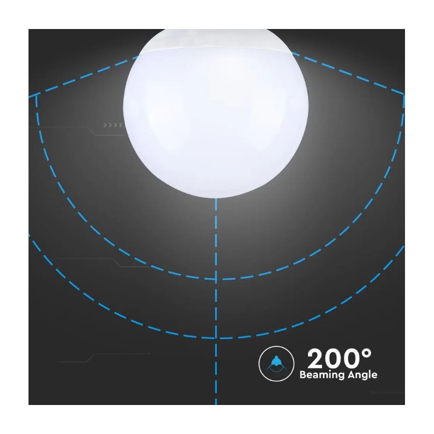 LED glödlampa  SAMSUNG CHIP G120 E27/18W/230V 6400K