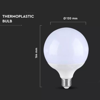 LED glödlampa  SAMSUNG CHIP G120 E27/18W/230V 6400K