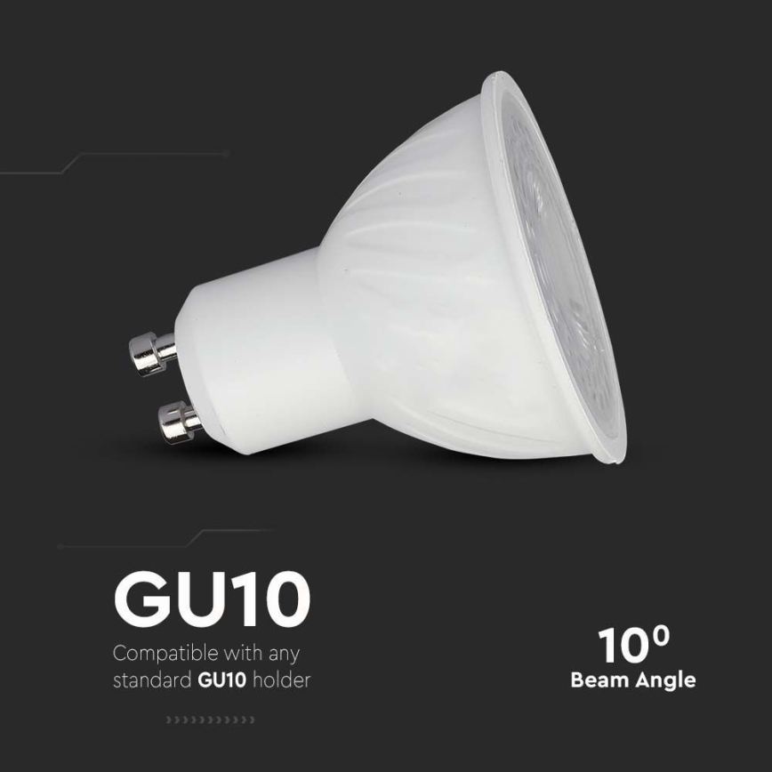 LED glödlampa SAMSUNG CHIP GU10/6W/230V 3000K