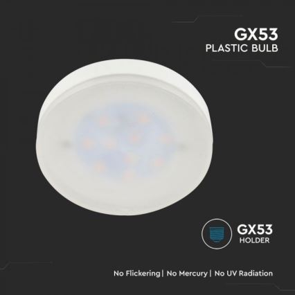 LED glödlampa SAMSUNG CHIP GX53/6,4W/230V 3000K