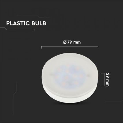 LED glödlampa SAMSUNG CHIP GX53/6,4W/230V 3000K