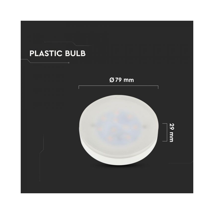 LED glödlampa SAMSUNG CHIP GX53/6,4W/230V 3000K