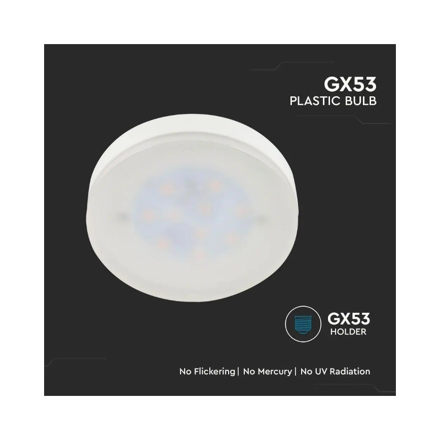 LED glödlampa SAMSUNG CHIP GX53/6,4W/230V 6500K