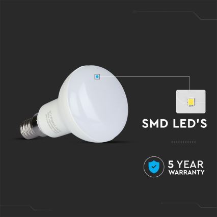 LED glödlampa SAMSUNG CHIP R50 E14/4,8W/230V 6500K