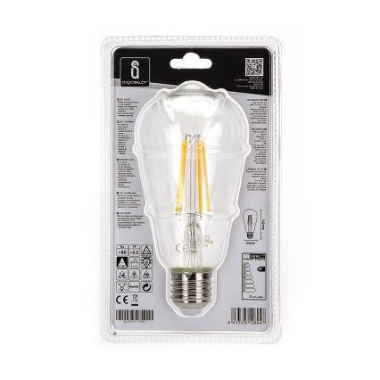 LED glödlampa ST64 E27/8W/230V 2700K - Aigostar