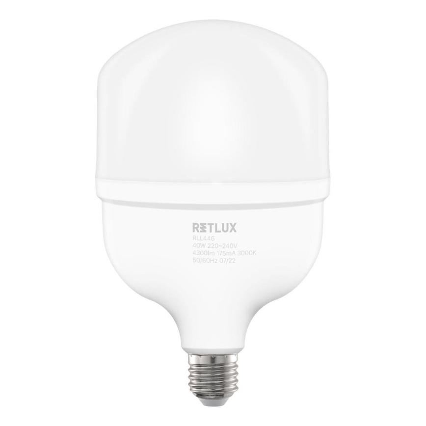 LED glödlampa T120 E27/40W/230V 3000K