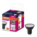 LED glödlampa VALUE PAR16 GU10/6,9W/230V 4000K 36° svart - Ledvance