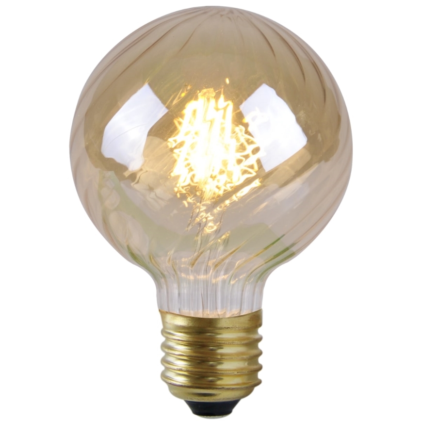 LED glödlampa VINTAGE AMBER G95 E27/4W/230V 2700K