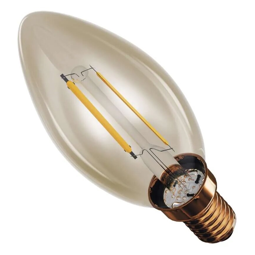 LED glödlampa VINTAGE E14/2,5W/230V 2200K