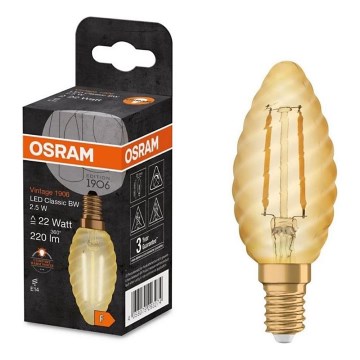 LED glödlampa VINTAGE E27/2,5W/230V 2400K - Osram