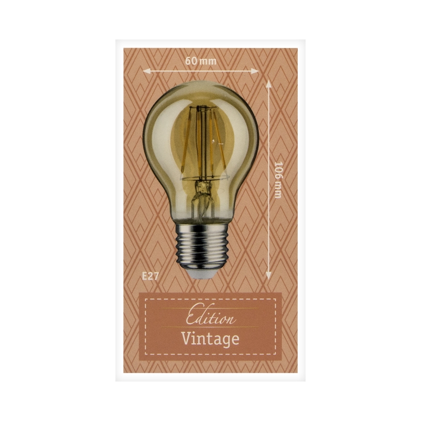 LED glödlampa VINTAGE E27/4,7W 2500K - Paulmann 28714