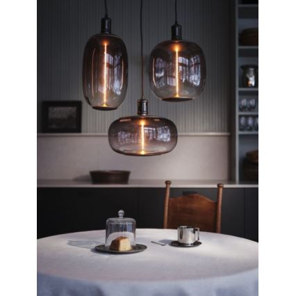 LED glödlampa VINTAGE FILAMENT E27/4W/230V 1800K rökt - Osram