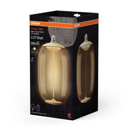 LED glödlampa VINTAGE FILAMENT E27/4W/230V 2700K - Osram