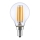 LED glödlampa VINTAGE G45 E14/4W/230V 2700K