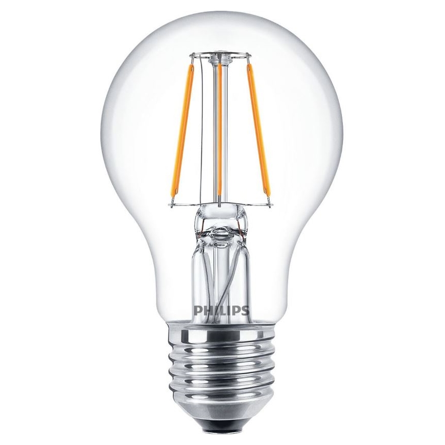 LED glödlampa VINTAGE Philips A60 E27/4,3W/230V 2700K