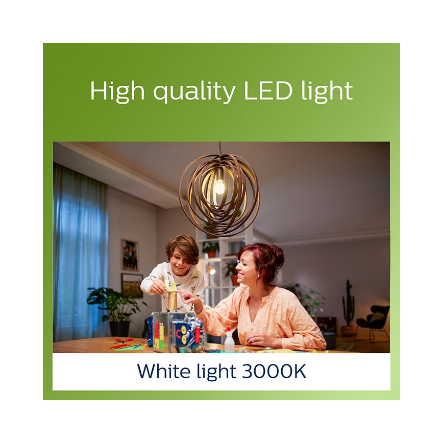 LED Glödlampa VINTAGE Philips A60 E27/4W/230V 3000K