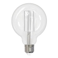 LED glödlampa WHITE FILAMENT G95 E27/13W/230V 3000K