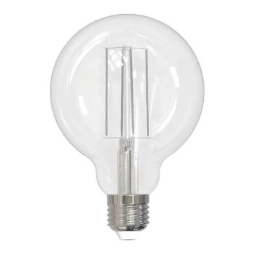 LED glödlampa WHITE FILAMENT G95 E27/13W/230V 3000K