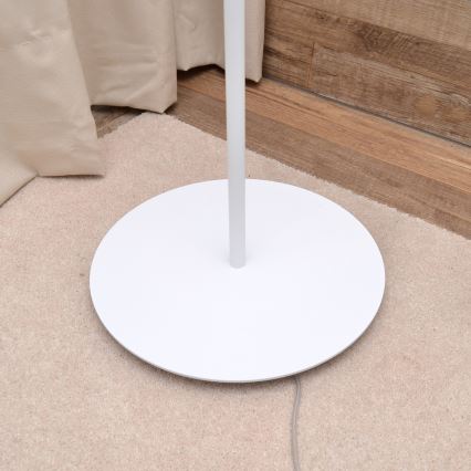 LED Golvlampa  HELEN 1xE27/15W/230V vit