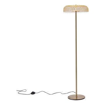 LED golvlampa LED/10W/230V 3000K guld