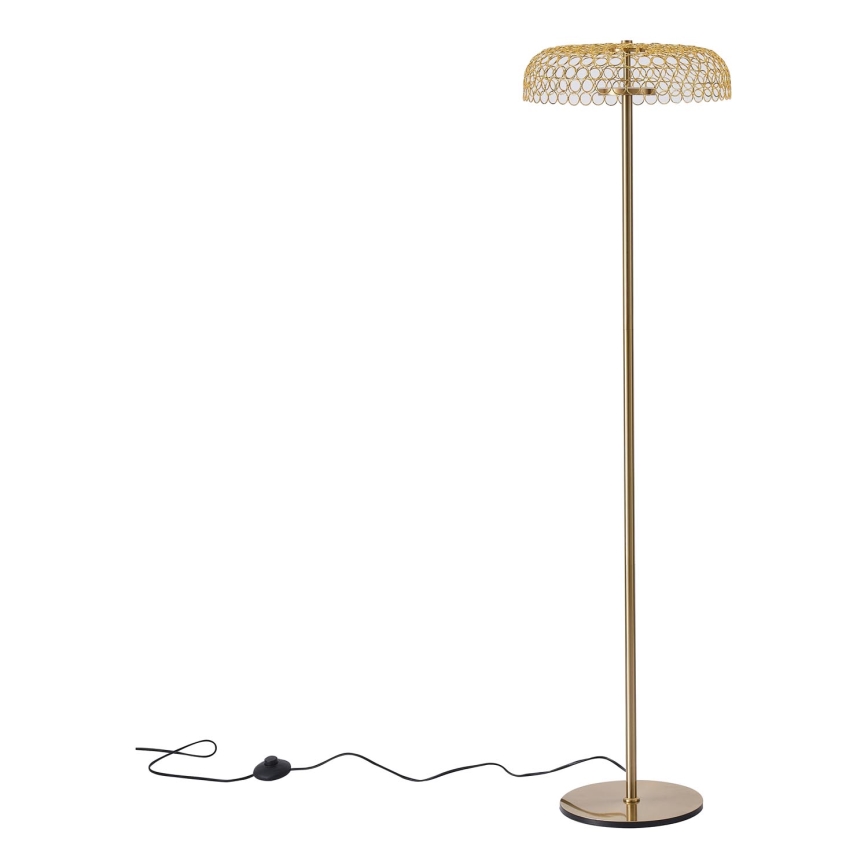 LED golvlampa LED/10W/230V 3000K guld