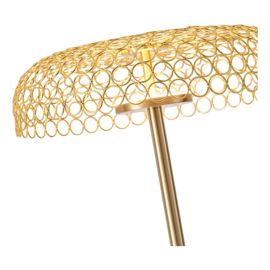 LED golvlampa LED/10W/230V 3000K guld