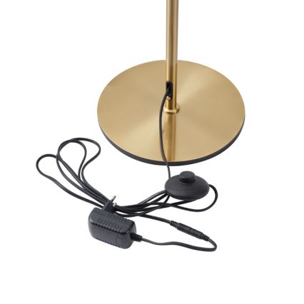 LED golvlampa LED/10W/230V 3000K guld