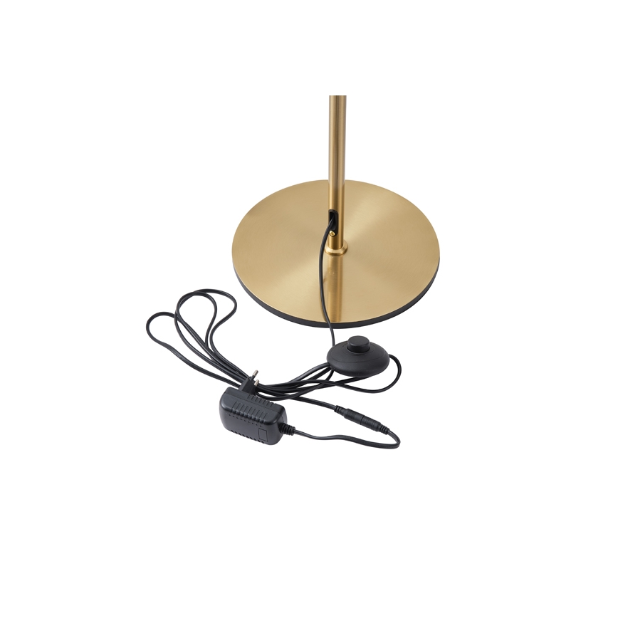 LED golvlampa LED/10W/230V 3000K guld