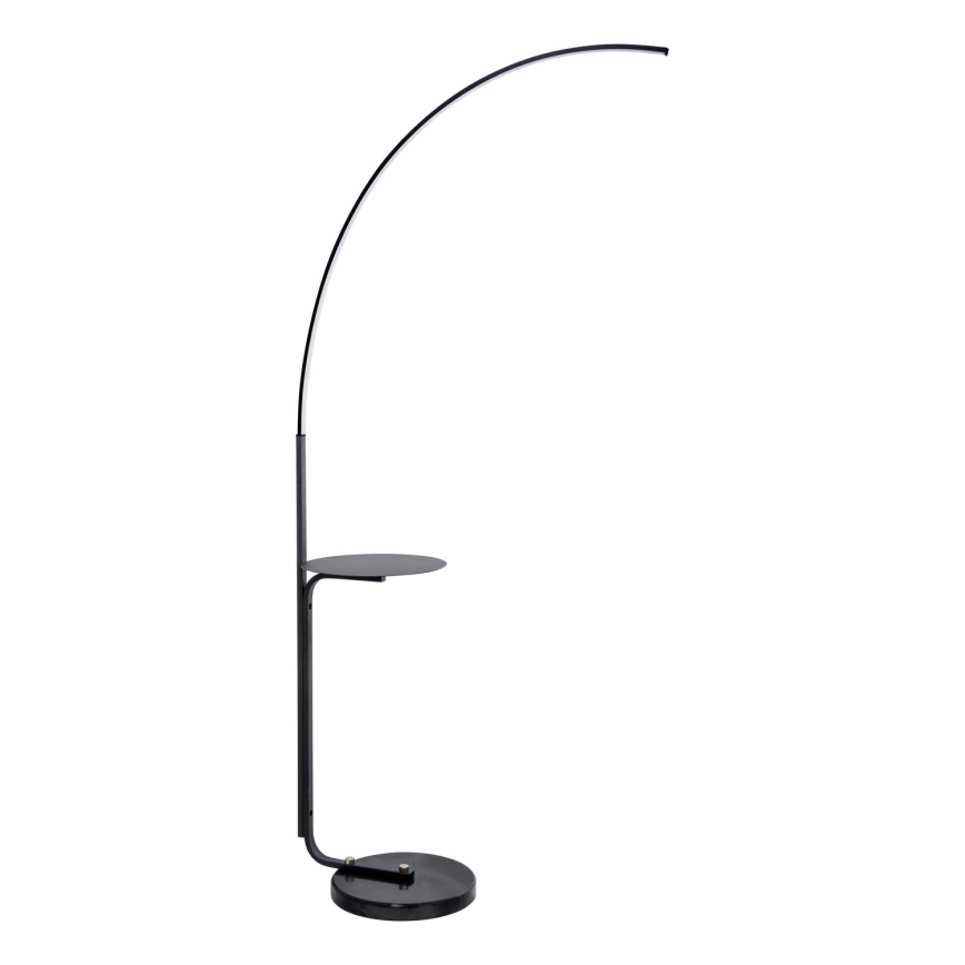 LED golvlampa med bord LED/20W/230V 3000-6500K svart