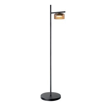 LED golvlampa OFELIA 1xGX53/6W/230V svart/beige