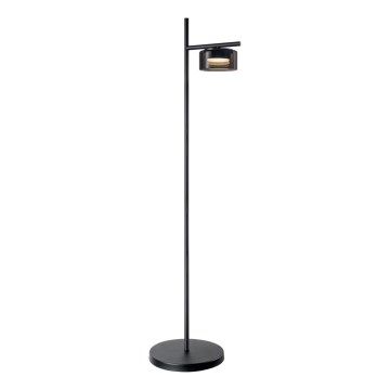 LED-golvlampa OFELIA 1xGX53/6W/230V svart/rökfärgad
