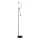 LED golvlampa TOKYO 1xE27/40W/230V + LED/3W svart/vit