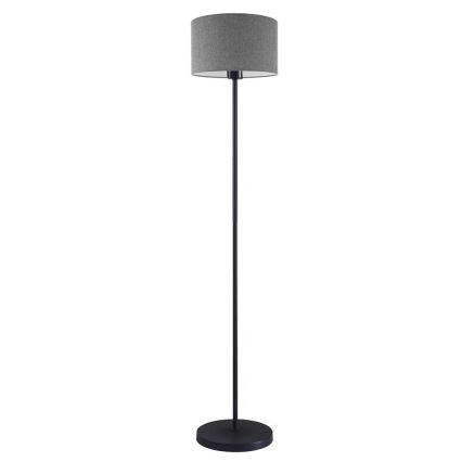LED-golvlampa TUNJA 1xE27/20W/230V Ø 30 cm svart/grå