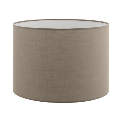 LED golvlampa TUNJA 1xE27/20W/230V Ø 30 cm svart/taupe
