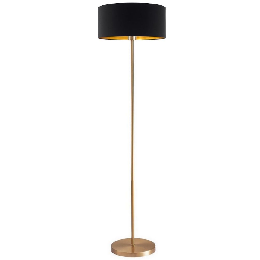 LED golvlampa TUNJA 1xE27/20W/230V Ø 38 cm guld/svart