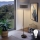 LED-golvlampa TUNJA 1xE27/20W/230V Ø 38 cm svart/brun