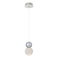LED Hängande lampa CREMONA LED/5W/230V 3000K matt krom