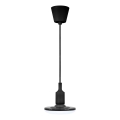 LED Hängande lampa KIKI 1xE27/10W/230V svart
