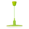 LED Hängande lampa KIKI 1xE27/15W/230V grön