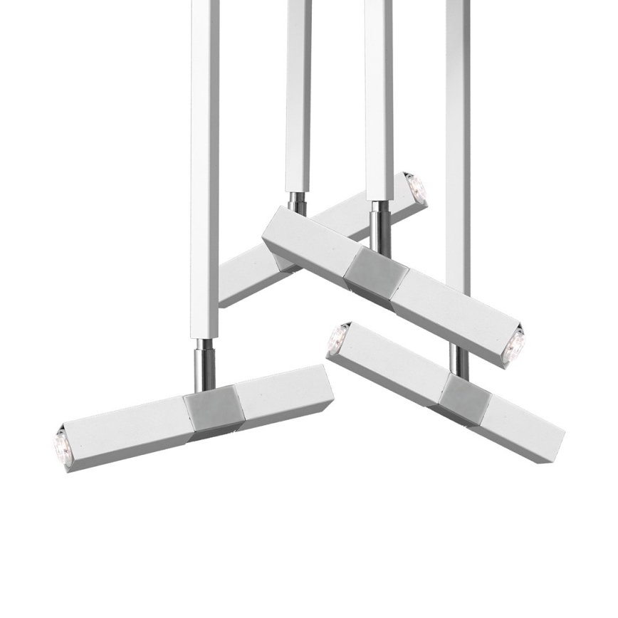 LED Hängande Ljuskrona CASTRO 4xG9/7W/230V
