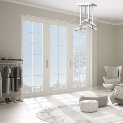 LED Hängande Ljuskrona CASTRO 4xG9/7W/230V