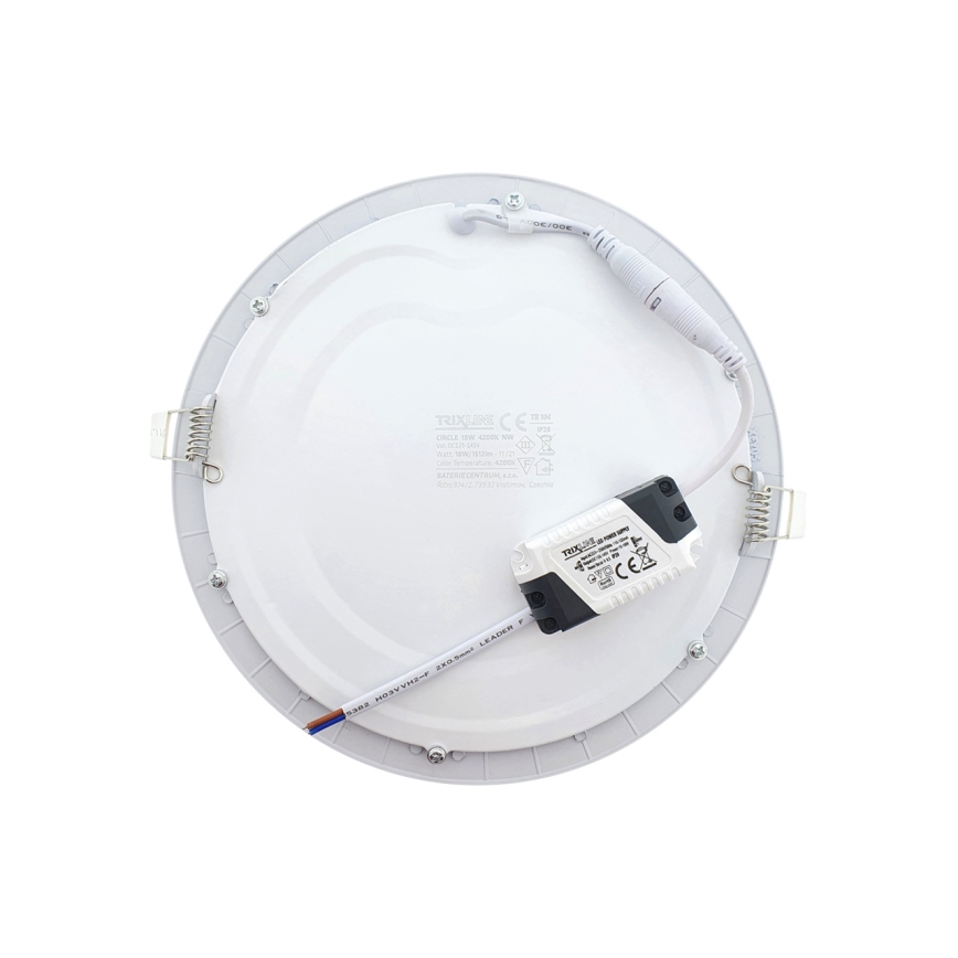 LED Hängande Takbelysning ROUND LED/18W/230V 4200K