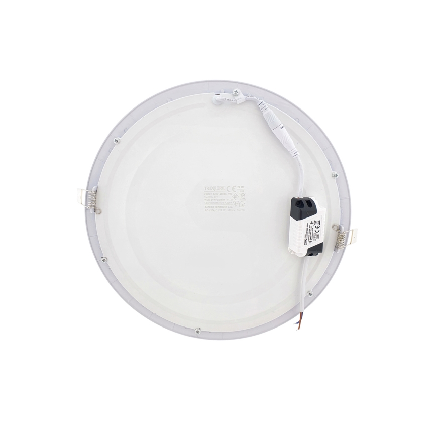 LED Hängande Takbelysning ROUND LED/24W/230V 4200K