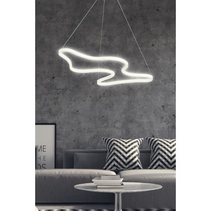 LED Hänglampa ARTISAN LED/36W/230V 6500K vit