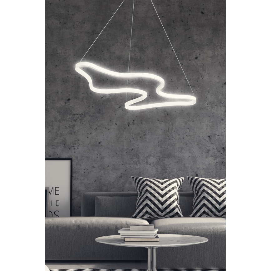 LED Hänglampa ARTISAN LED/36W/230V 6500K vit