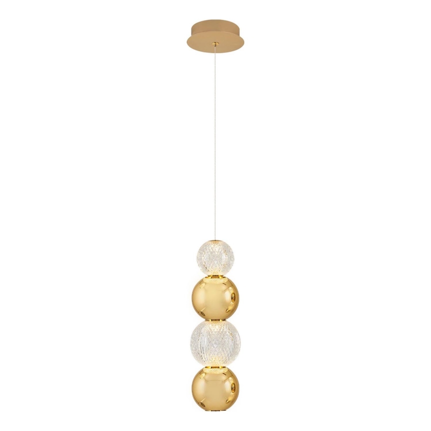 LED Hänglampa CREMONA LED/7W/230V 3000K gyllene