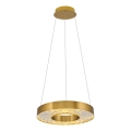 LED Hänglampa JESI LED/35W/230V 3000K diameter 40 cm brons