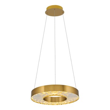 LED Hänglampa JESI LED/35W/230V 3000K diameter 40 cm brons