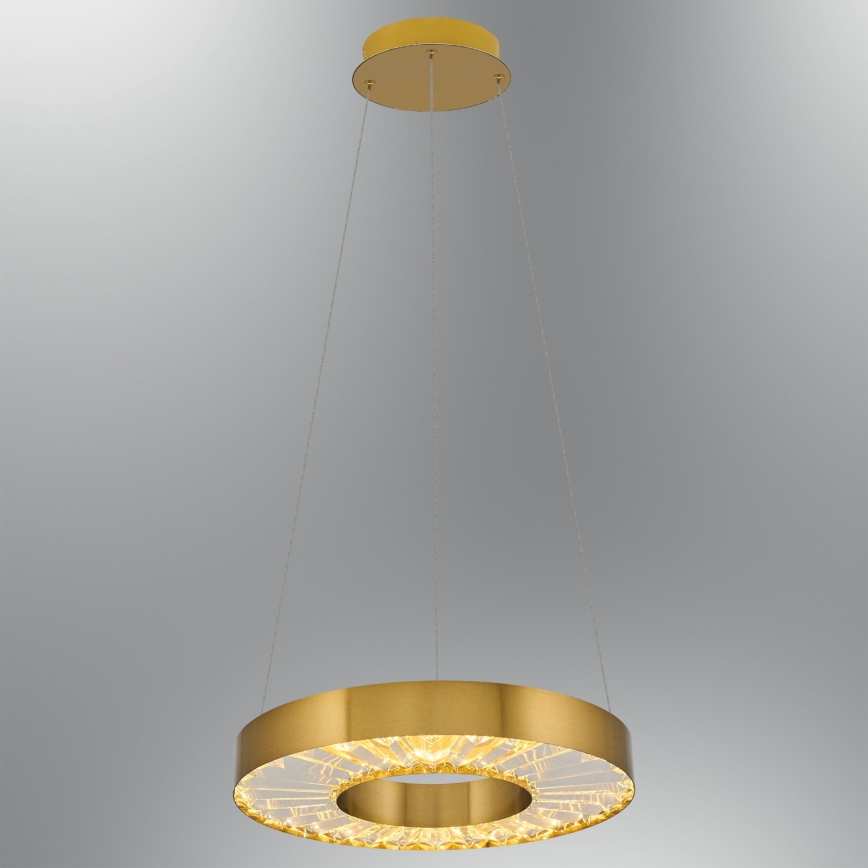 LED Hänglampa JESI LED/35W/230V 3000K diameter 40 cm brons